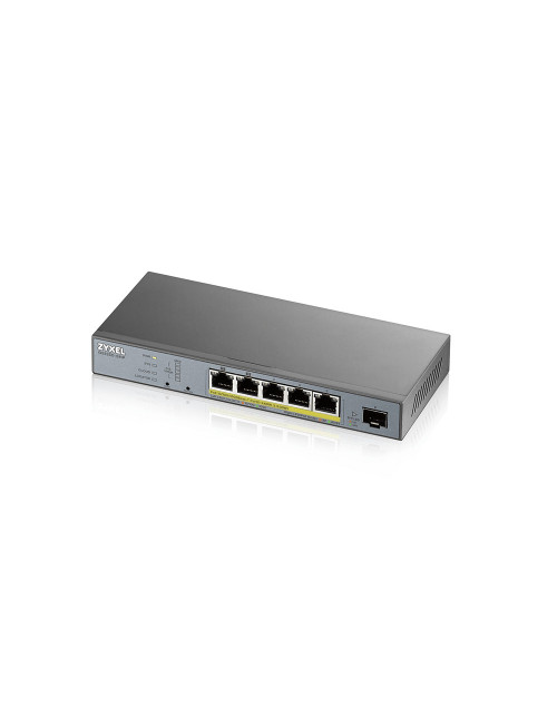 Switch 6 puertos zyxel gs1350 - 6hp - eu0101f 5