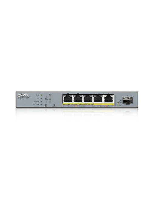 Switch 6 puertos zyxel gs1350 - 6hp - eu0101f 5