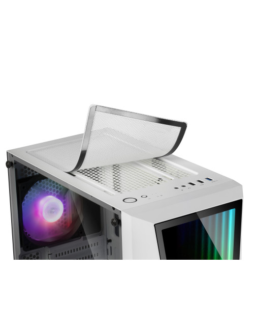 Caja ordenador mars gaming mc777w blanco
