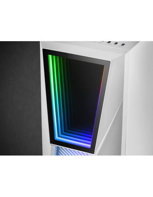 Caja ordenador mars gaming mc777w blanco