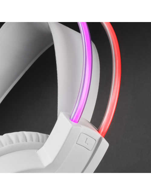 Auriculares mars gaming mhrgbw jack 3.5mm