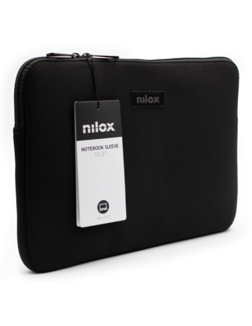 Funda portatil nilox 13.3 pulgadas negro