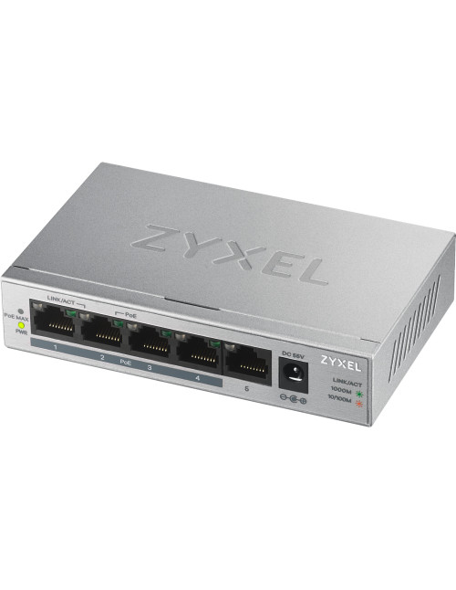 Switch 5 puertos zyxel full duplex