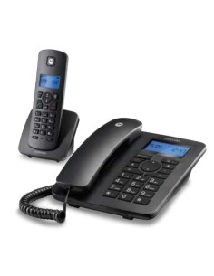 Kit telefono fijo + dect motorola