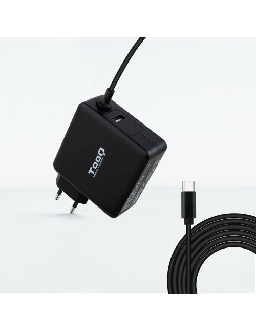 Cargador portatil tooq tqlc - usbc65pd 65w usb