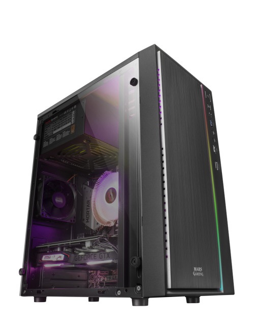 Caja ordenador mars gaming mcm negra