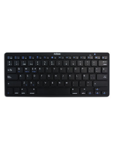 Teclado nilox nxkb01b bluetooh negro