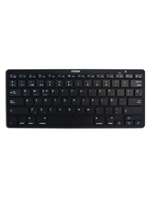 Teclado nilox nxkb01b bluetooh negro