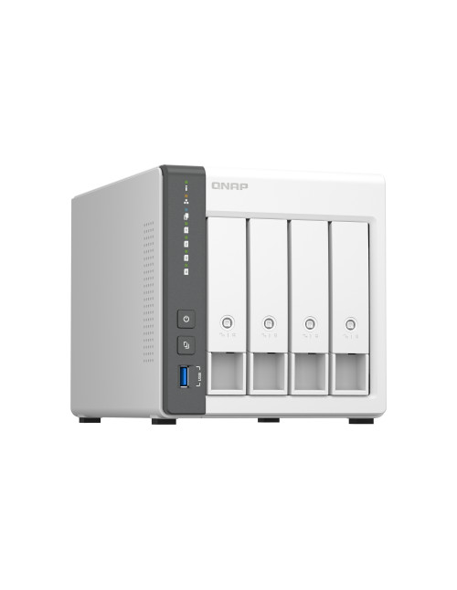 Servidor nas qnap ts - 433 - 4g nas 4xhdd - bay