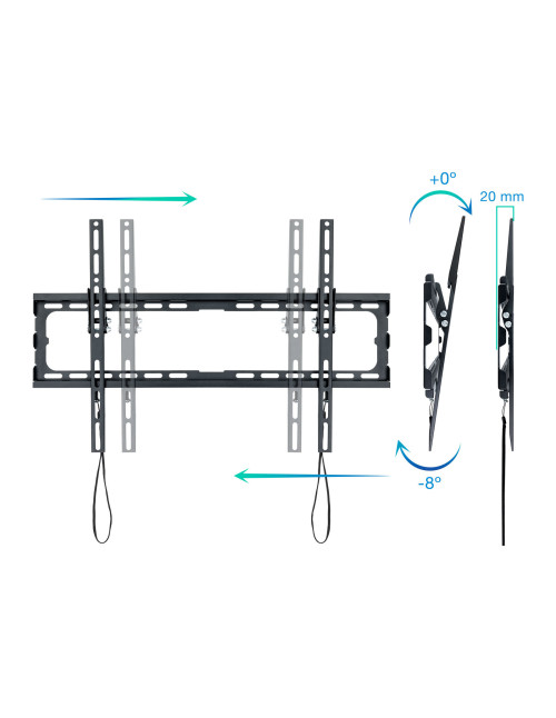 Soporte pared tv television monitor tooq