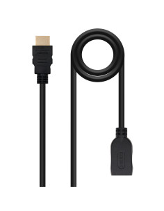 Cable hdmi 2.0 nanocable 3m macho - hembra