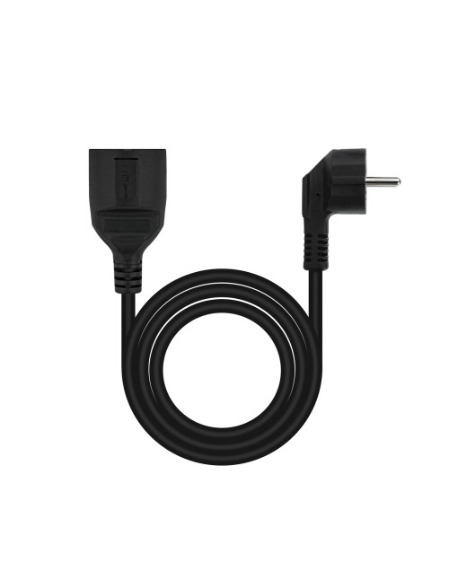 Cable alimentacion schuko nanocable 2m macho - hembra