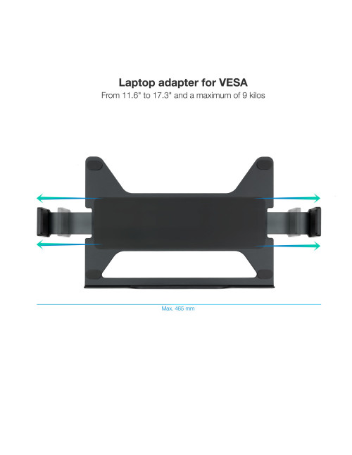 Soporte tooq portatil 11.6 pulgadas -  17.3 pulgadas