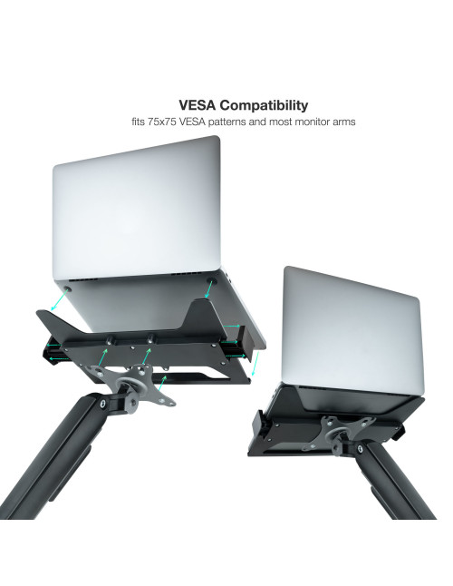 Soporte tooq portatil 11.6 pulgadas -  17.3 pulgadas