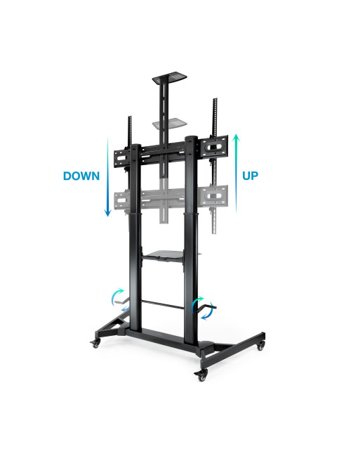 Soporte suelo tv tooq fs20400hm - b 60 pulgadas - 100 pulgadas
