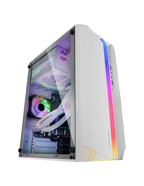 Caja ordenador mars gaming mc - s1 blanco