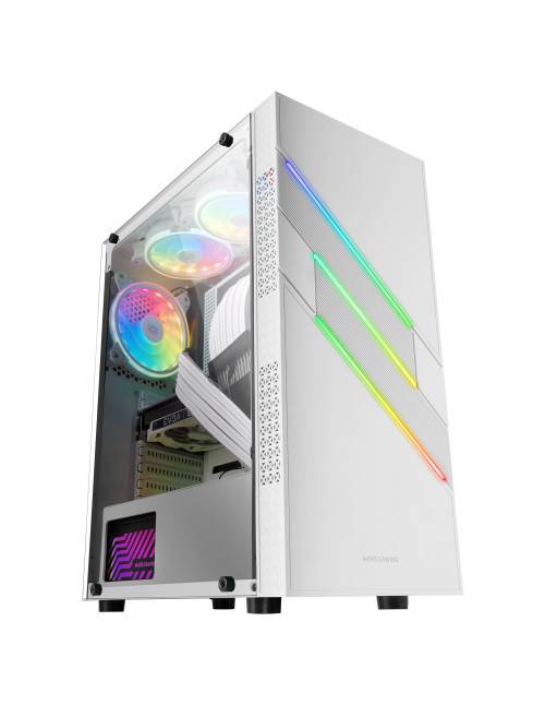 Caja ordenador mars gaming mc - u3 blanco