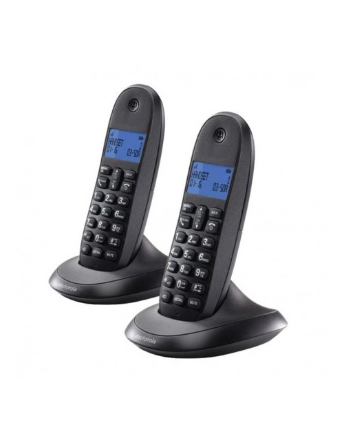 Telefono motorola duo c1002 gris