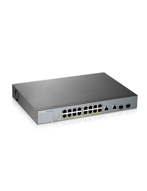 Switch 16 puertos zyxel gs1350 - 18hp - eu0101f 100