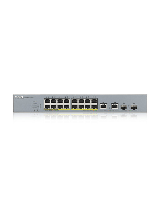 Switch 16 puertos zyxel gs1350 - 18hp - eu0101f 100