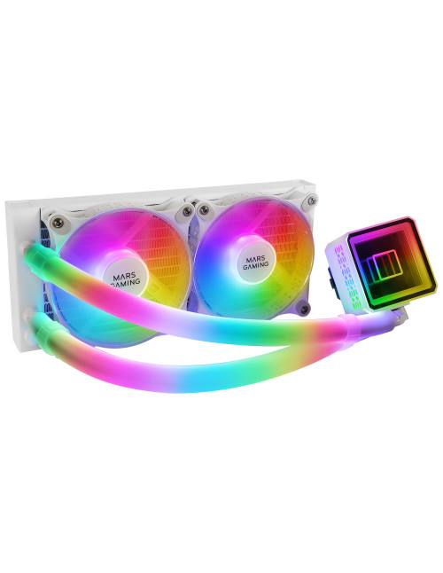 Kit refrigeracion mars gaming mlultra240 blanco