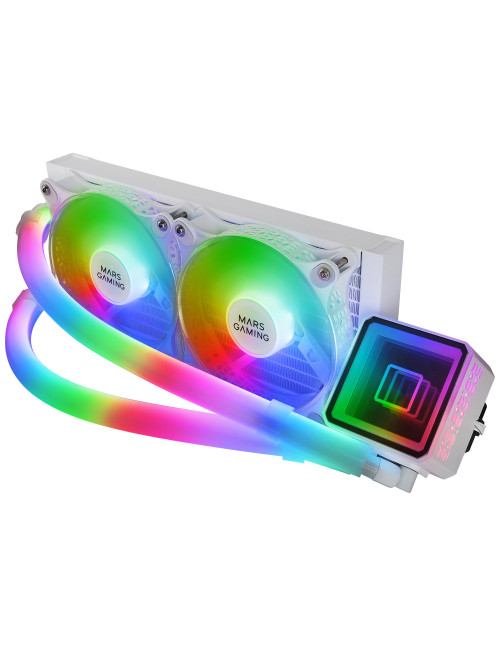 Kit refrigeracion mars gaming mlultra240 blanco