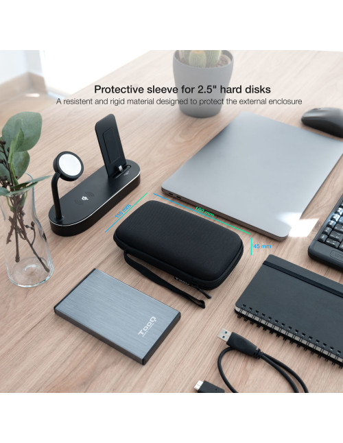 Funda caja externa tooq disco duro