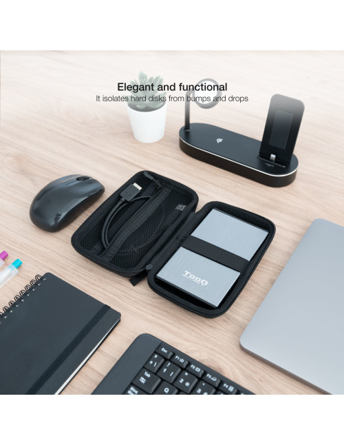 Funda caja externa tooq disco duro
