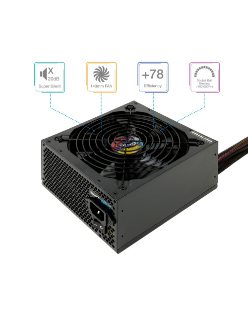 Fuente alimentacion tooq tqapolo - 750sp atx 750w