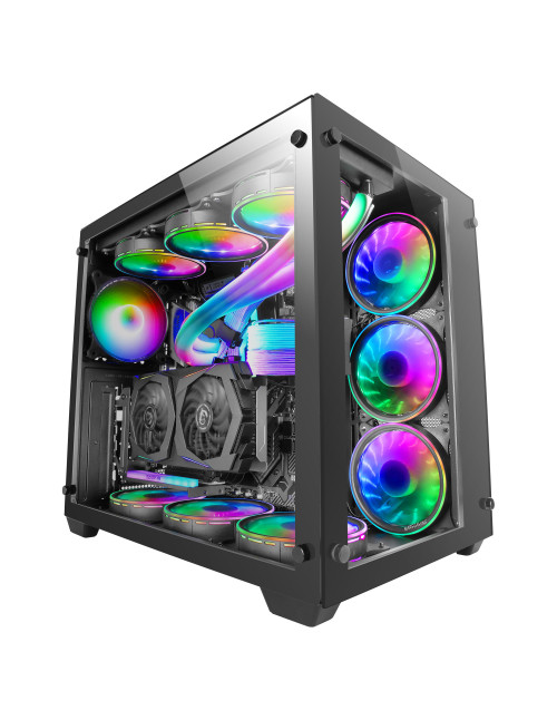 Caja ordenador mars gaming mcv3 negro