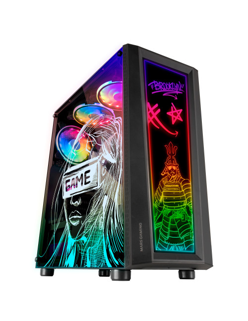 Caja ordenador mars gaming mcart negro