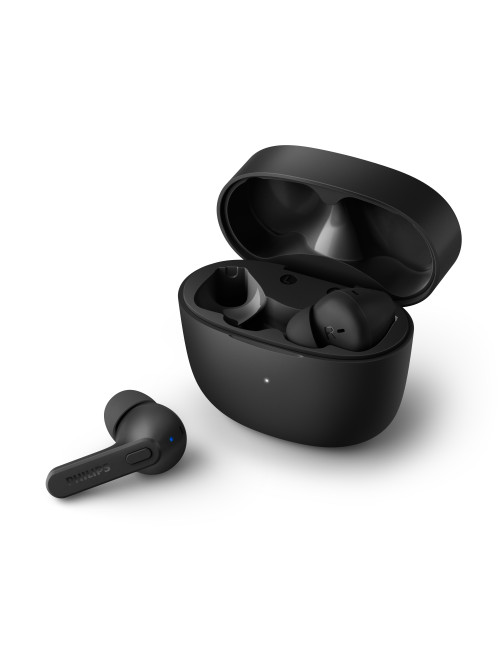 Auriculares bluetooth philips tat2206bk 00 black