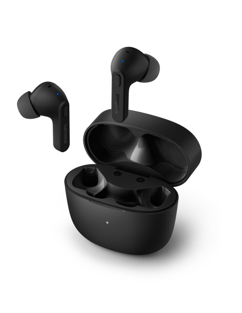 Auriculares bluetooth philips tat2206bk 00 black