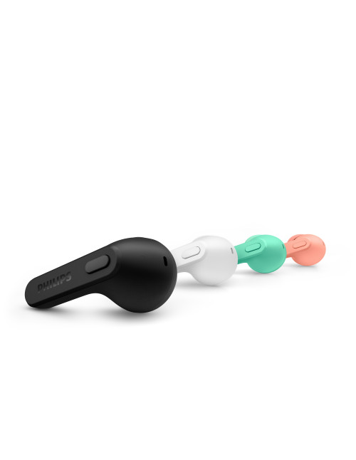 Auriculares bluetooth philips tat2206bk 00 black