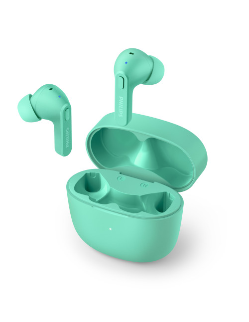 Auriculares bluetooth philips tat2206gr 00 green