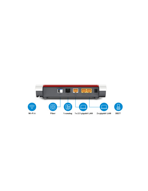 Router wifi fritz! box 5530 xgs - pon