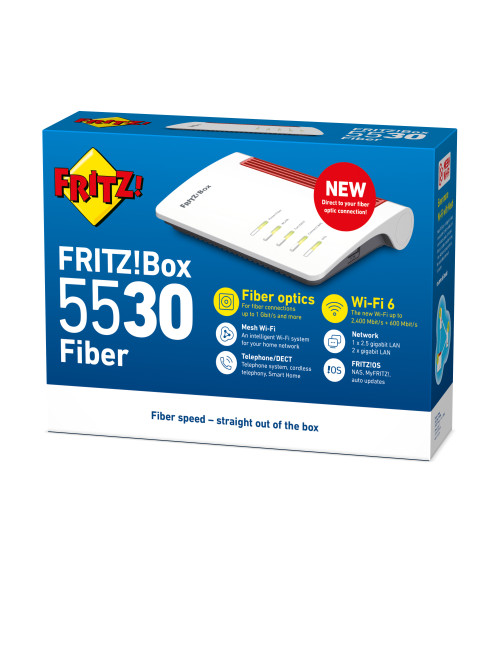 Router wifi fritz! box 5530 xgs - pon