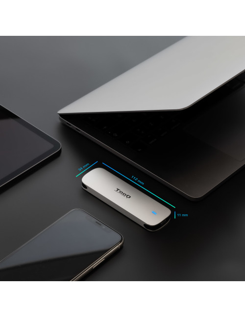 Carcasa disco duro tooq tqe - 2202s ssd