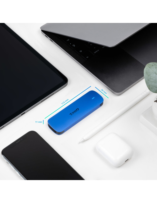Carcasa disco duro tooq tqe - 2201r ssd