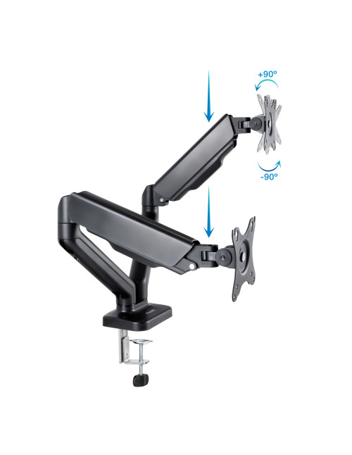 Soporte mesa tooq 2 brazos hasta
