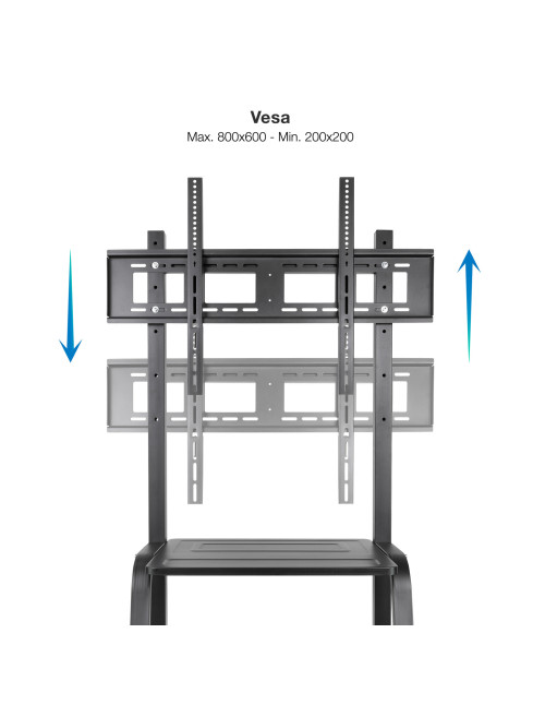 Soporte suelo tooq ruedas coloso 37 - 100 pulgadas