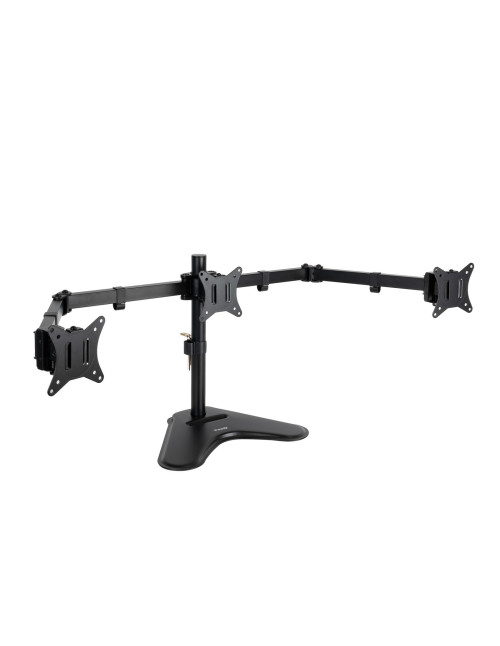 Soporte mesa tooq 3 pantallas gira