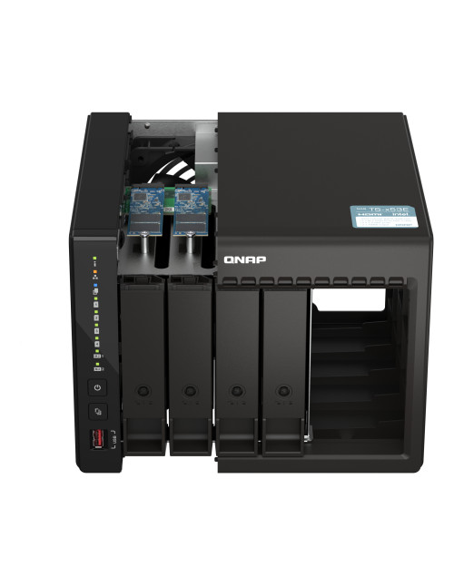 Servidor nas qnap ts - 453e - 8g 8gb gigabit