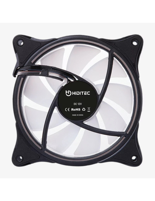 Ventilador caja gaming hiditec argb - n - 18 120mm