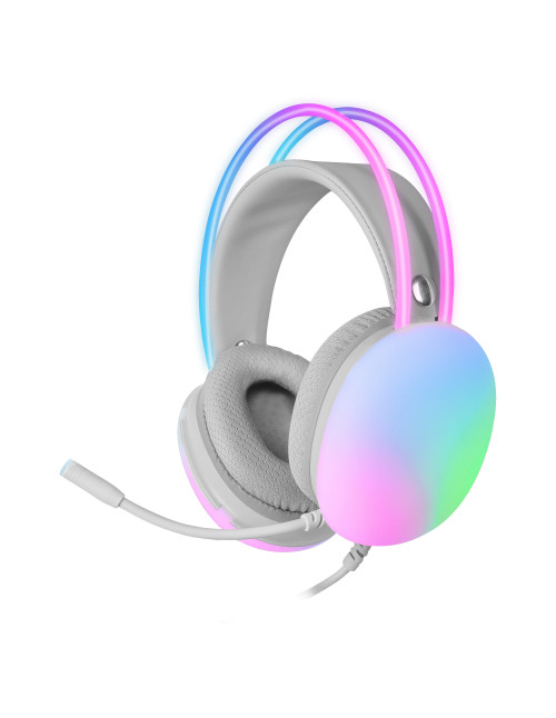 Auriculares mars gaming mh - glow jack 3.5mm