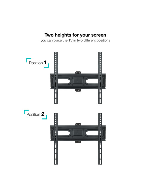 Soporte pared tooq pantallas 32 pulgadas -  55 pulgadas