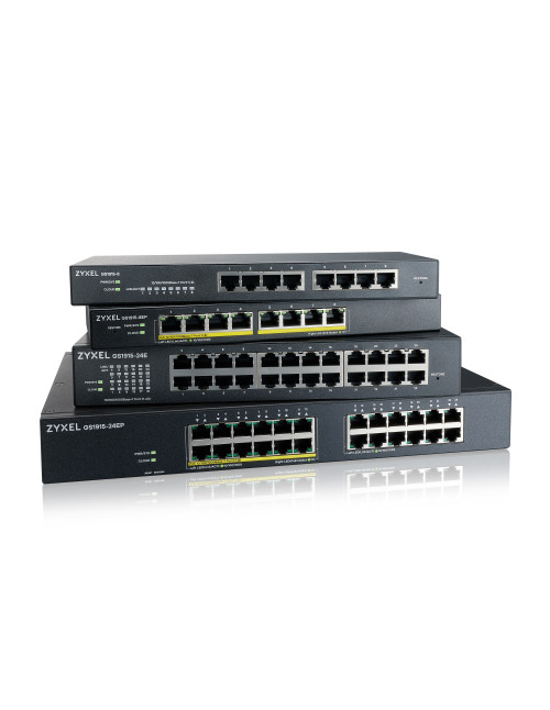 Switch 24 puertos zyxel gs1915 - 24e - eu0101f 100