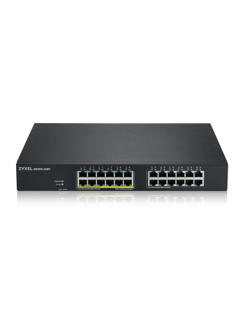Switch 24 puertos zyxel gs1915 - 24ep - eu0101f 100