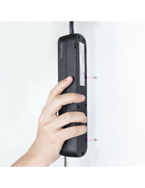 Regleta 4 tomas 1.4m con interruptor