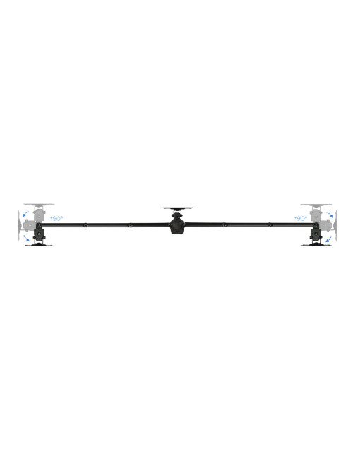 Soporte tv monitor tooq sobremesa giratorio